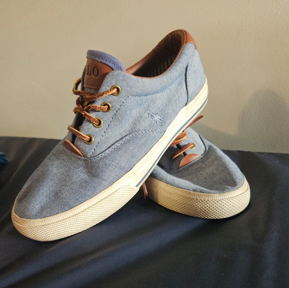 Polo by Ralph Lauren Denim and Brown Boat Shoes